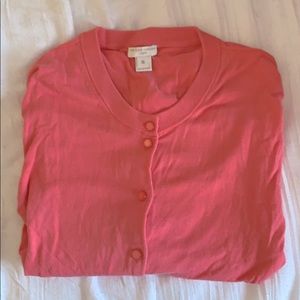 JCrew Factory Clare Cardigan Coral